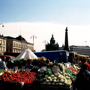 Рыночная площадь Хельсинки