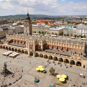 Place du marché principal de Cracovie