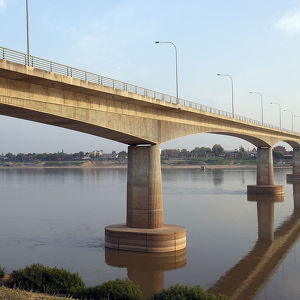 Puente de la Amistad entre Tailandia y Laos