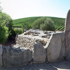 Giants' grave of Coddu Vecchiu